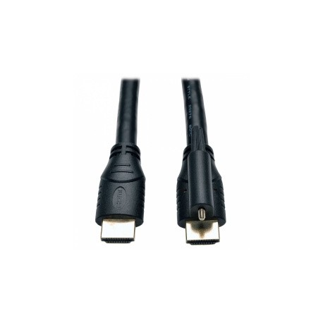 Tripp Lite Cable HDMI de Alta Velocidad con Ethernet y Conector de Bloqueo, 1.83 Metros, Negro