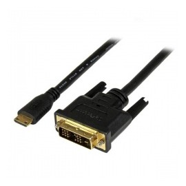 StarTech.com Adaptador Cable Conversor Mini HDMI - DVI-D para Tablet y Cámara, 2 Metros