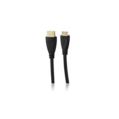 Acteck Cable HDMI Macho - Mini HDMI Macho, 1.5 Metros, Negro