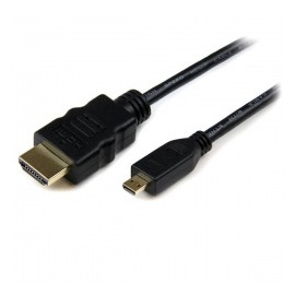 StarTech.com Cable HDMI Macho - micro HDMI Macho, 3 Metros, Negro