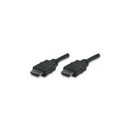 Manhattan Cable HDMI de Alta Velocidad, HDMI Macho - HDMI Macho, 4K, 3D, 5 Metros, Negro