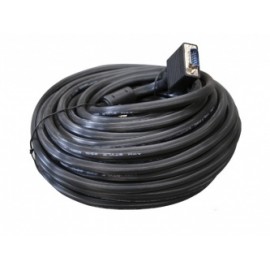 Enson Cable VGA (D-Sub) Macho - VGA (D-Sub) Macho, 20 Metros, Negro