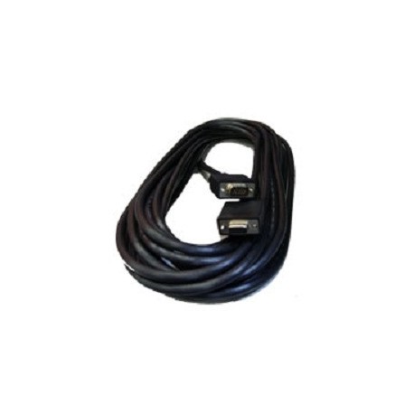 Manhattan Cable de Video para Monitor SVGA 8mm, HD15 Macho - HD15 Hembra, 11 Metros, Negro