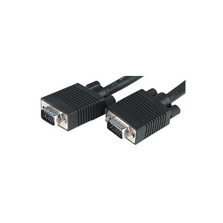 Vorago Cable VGA (D-Sub) Macho - VGA (D-Sub) Macho, 2 Metros, Negro