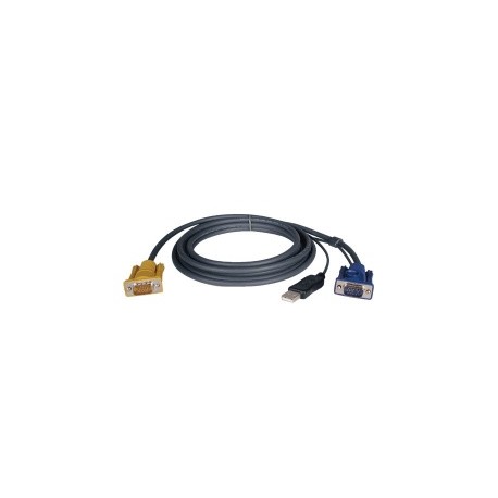 Tripp Lite Cable HD15 Macho - HD15 Macho / USB A, 1.8 Metros