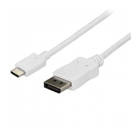 StarTech.com Cable USB-C Macho - DisplayPort Macho, 1 Metro, Blanco