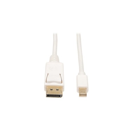 Tripp Lite Cable DisplayPort Macho - Mini DisplayPort Macho, 1.8 Metros, Blanco