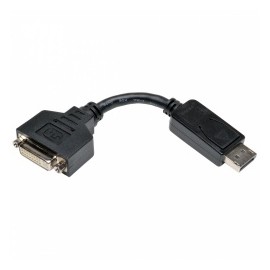 Tripp Lite Cable Displayport Macho - DVI-I Hembra, 15cm, Negro