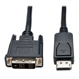 Tripp Lite Cable DisplayPort Macho - DVI-D Macho, 3.05 Metros, Negro