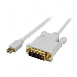 StarTech.com Cable Activo de Video, mini DisplayPort Macho - DVI-D Macho, 91cm, Blanco