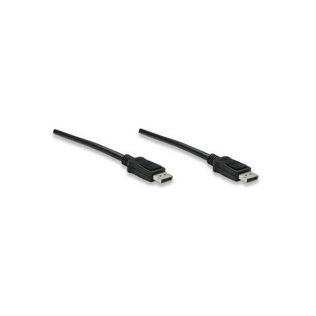 Manhattan Cable de Video DisplayPort - DisplayPort, 2 Metros, Negro