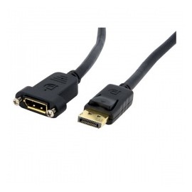 StarTech.com Cable DisplayPort Macho - DisplayPort Hembra, 90cm, Negro