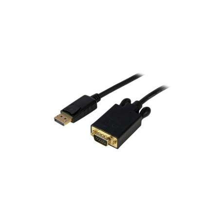 StarTech.com Cable DisplayPort Macho - VGA (D-Sub) Hembra, 4.5 Metros, Negro