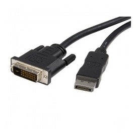 StarTech.com Cable DisplayPort Macho - DVI-D Macho, 1.8 Metros, Negro