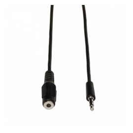 Tripp Lite Cable 3.5mm Macho - 3.5mm Hembra, 2 Metros, Negro