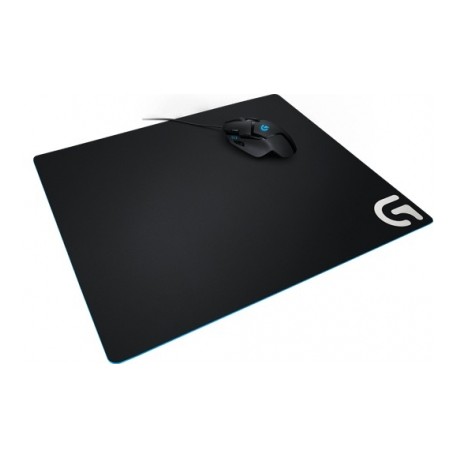 Mousepad Gamer Logitech G640, 46x40cm, Grosor 3mm, Negro