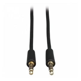 Tripp Lite Cable 3.5mm Macho - 3.5mm Macho, 15.24 Metros, Negro