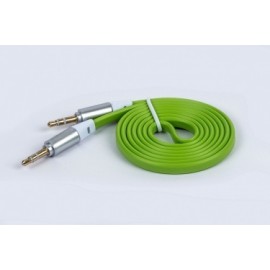 Naceb Cable 3.5mm Macho - 3.5mm Macho, 1 Metro, Verde