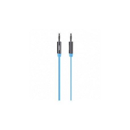 Belkin Cable 3.5mm Macho - 3.5mm Macho, 90cm, Azul