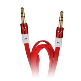 Vorago Cable 3.5mm Macho - 3.5mm Macho, 1.5 Metros, Rojo