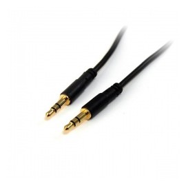 Startech.com Cable 3.5mm Macho - 3.5mm Macho, 4.5 Metros, Negro