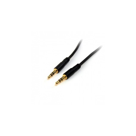 Startech.com Cable 3.5mm Macho - 3.5mm Macho, 4.5 Metros, Negro