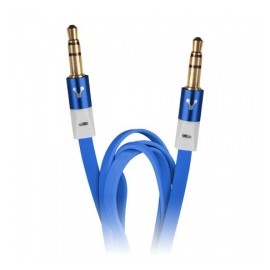 Vorago Cable 3.5mm Macho - 3.5mm Macho, 1.5 Metros, Azul