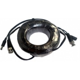 Dahua Cable BNC Macho - BNC Macho, 20 Metros, Negro