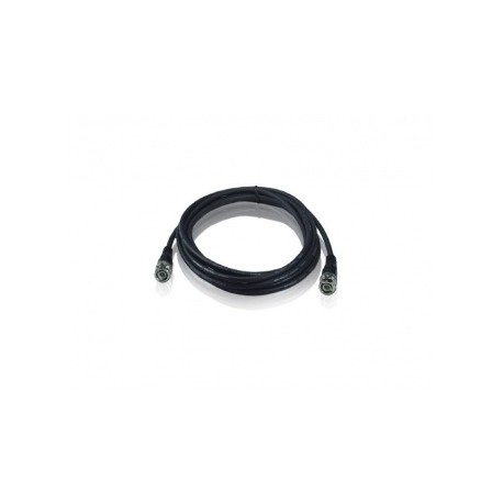 Meriva Security Cable de Video BNC Armado, 1.8 Metros, Negro