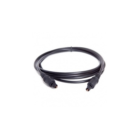 BRobotix Cable Toslink Macho - Toslink Macho, 1.8 Metros, Negro