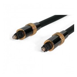 StarTech.com Cable Toslink Macho - Toslink Macho, 6 Metros, Negro