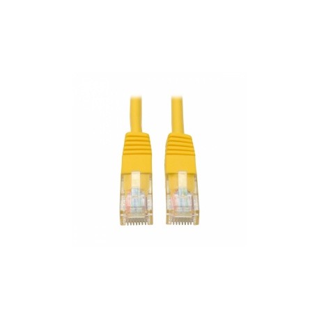 Tripp Lite Cable Patch Cat5e UTP RJ-45 Macho - RJ-45 Macho, 30cm, Amarillo