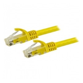 StarTech.com Cable Patch Cat6 UTP RJ-45 Macho - RJ-45 Macho, 30cm, Amarillo