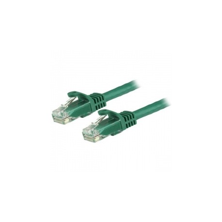 StarTech.com Cable Patch Cat6 UTP RJ-45 Macho - RJ-45 Macho, 20cm, Verde