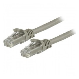 StarTech.com Cable Patch Cat6 UTP RJ-45 Macho - RJ-45 Macho, 20cm, Gris