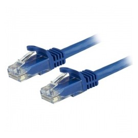 StarTech.com Cable Patch Cat6 UTP RJ-45 Macho - RJ-45 Macho, 20cm, Azul