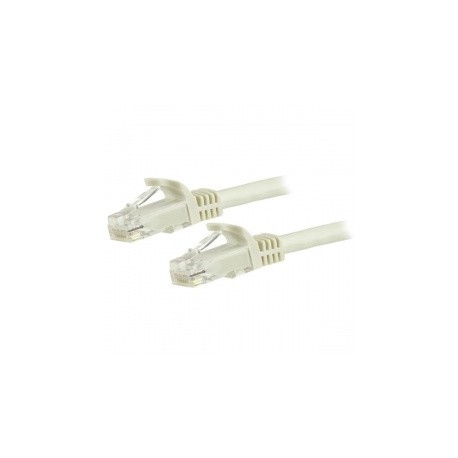 StarTech.com Cable Patch Cat6 UTP RJ-45 Macho - RJ-45 Macho, 50cm, Blanco