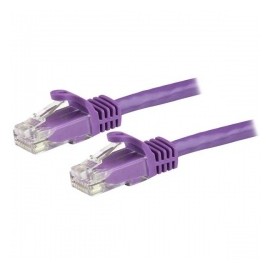 StarTech.com Cable Patch Cat6 UTP RJ-45 Macho - RJ-45 Macho, 1.8 Metros, Púrpura