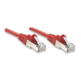 Intellinet Cable Patch Cat6 UTP RJ-45 Macho - RJ-45 Macho, 3 Metros, Rojo