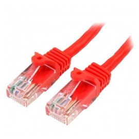 StarTech.com Cable Patch Cat5e UTP RJ-45 Macho - RJ-45 Macho, 10 Metros, Rojo