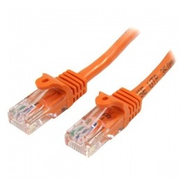 StarTech.com Cable Patch Cat5e UTP RJ-45 Macho - RJ-45 Macho, 10 Metros, Naranja