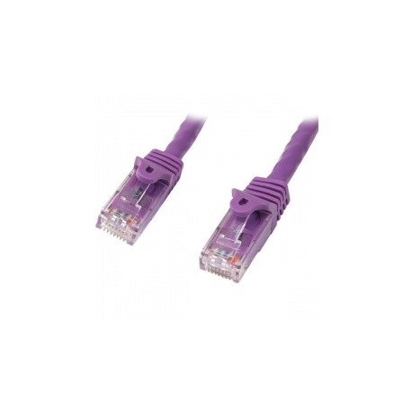 StarTech.com Cable Patch Cat5e UTP RJ-45 Macho - RJ-45 Macho, 10 Metros, Púrpura