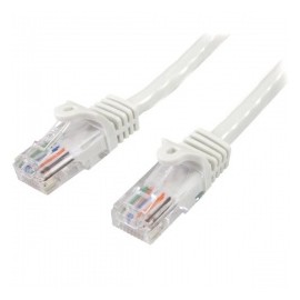 StarTech.com Cable Patch Cat5e UTP RJ-45 Macho - RJ- 45 Macho, 10 Metros, Blanco