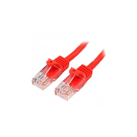 StarTech.com Cable Patch Cat5e UTP RJ-45 Macho - RJ-45 Macho, 7 Metros, Rojo