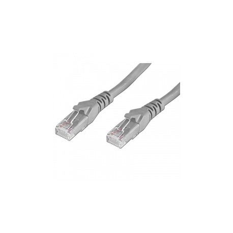 Nitrotel Cable Patch Cat6e UTP RJ-45 Macho - RJ-45 Macho, 90cm, Gris