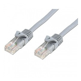 Nitrotel Cable Patch Cat5e UTP RJ-45 Macho - RJ-45 Macho, 2.1 Metros, Gris