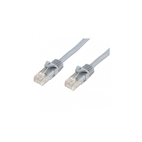 Nitrotel Cable Patch Cat5e UTP RJ-45 Macho - RJ-45 Macho, 3 Metros, Gris