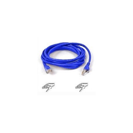 Belkin Cable Patch Cat5e RJ-45 Macho - RJ-45 Macho, 2.1 Metros, Azul