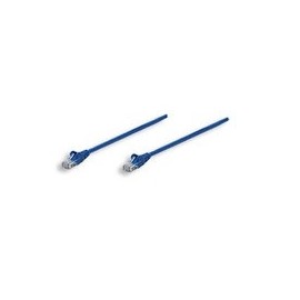 Intellinet Cable Patch Cat5e UTP RJ-45 Macho - RJ-45 Macho, 15cm, Azul