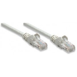 Intellinet Cable Patch Cat5e RJ-45 Macho - RJ-45 Macho, 5 Metros, Gris